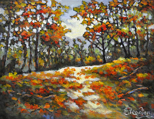 Dancing Leaves No. 2 by Eileen Fong Dancing Leaves No. 2 by Eileen Fong