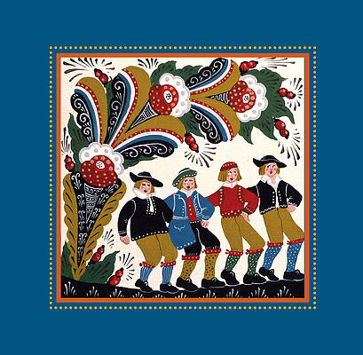 Dancing Men I by Leif Sodergren Dancing Men I by Leif Sodergren