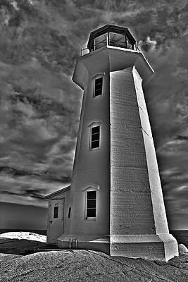 Dark Lighthouse by Dave Onomastico