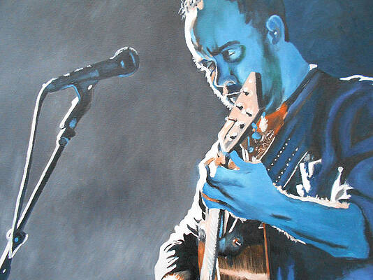 Wall Art - Painting - Dave Matthews 1 by Kevin J Cooper Artwork