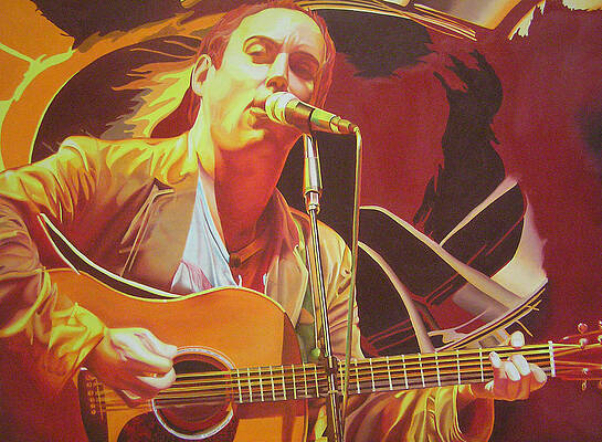 Wall Art - Painting - Dave matthews at Vegoose by Joshua Morton