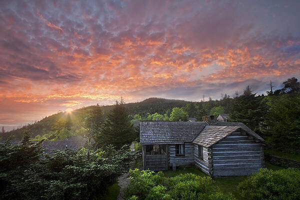 Wall Art - Photograph - Dawn Over LeConte by Debra and Dave Vanderlaan
