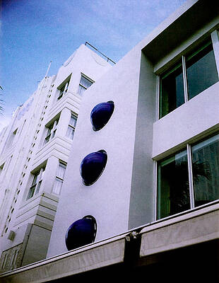 Wall Art - Photograph - Deco Drive Polaroid by Gary Dean Mercer Clark
