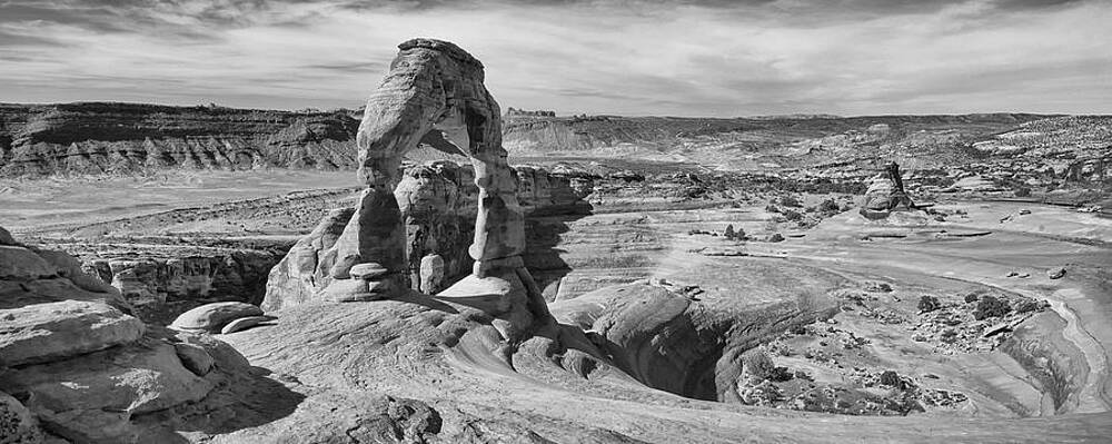 Wall Art - Photograph - Delicate Arch Wide by Allan Van Gasbeck
