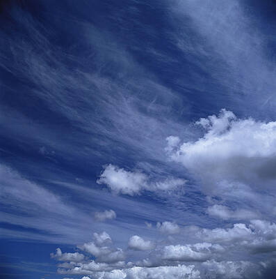 Wall Art - Photograph - Dense Cirrus Clouds With Cirrostratus by Phillip Hayson