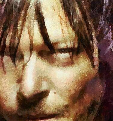 detail of daryl dixon by Janice MacLellan detail of daryl dixon by Janice MacLellan