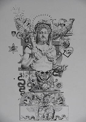Divine Commodus Hercules by Jeremy Elkington