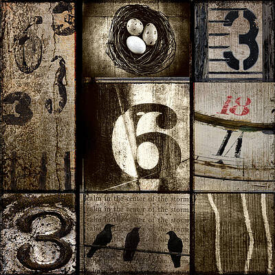 Wall Art -  - Divisible By Three by Carol Leigh