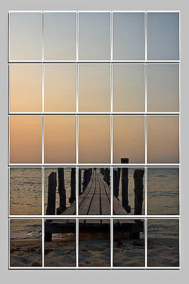 Dock Thru the Window by Steven Shapse