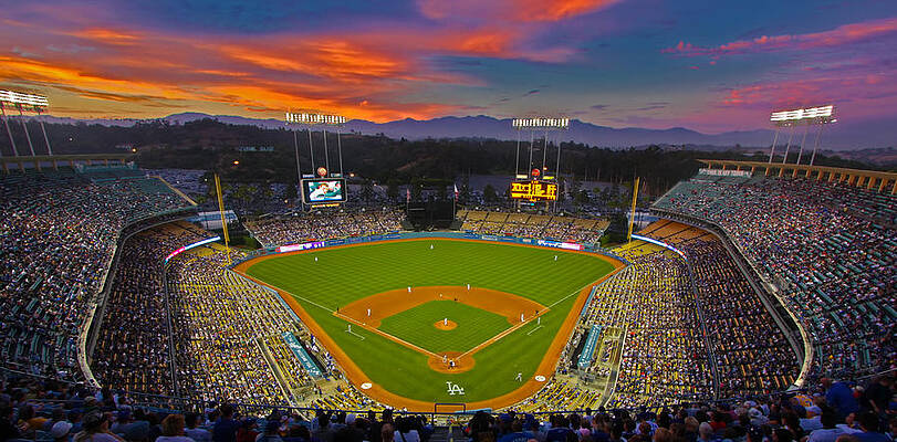 Wall Art - Photograph - Dodger Stadium by Kevin D Haley