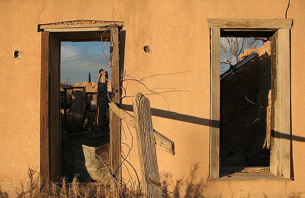 Door with Doorbell II by Jeff Alexander