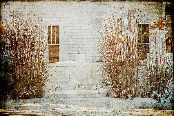 Wall Art - Photograph - Double windows for snow watching by Toni Hopper