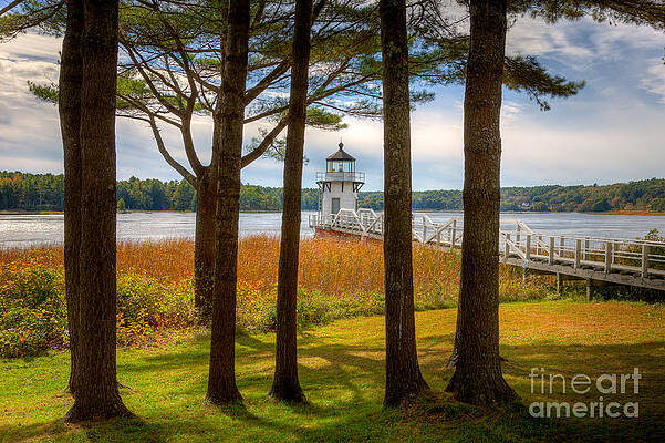 Wall Art featuring the photograph Doubling Point Light I by Clarence Holmes