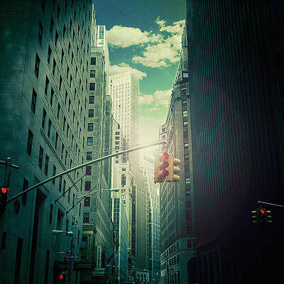 Wall Art - Photograph - Downtown by Ambra