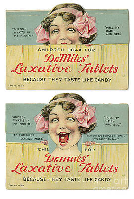 Wall Art - Photograph - Dr Miles Laxative Tablets by Science Source