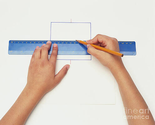 Wall Art - Photograph - Drawing With A Ruler by Steve Gorton / Dorling Kindersley
