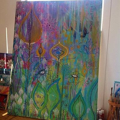 Wall Art - Photograph - Dreamscape...first Layer Of My First by Robin Mead