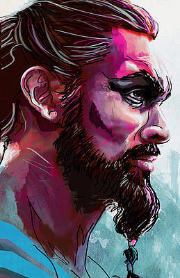 Wall Art - Digital Art - Drogo by Jeremy Scott
