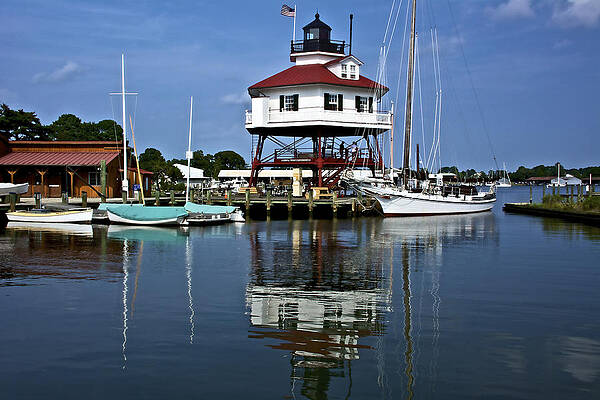 Wall Art - Photograph - Drum Point Light House by Kathi Isserman