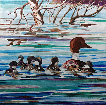 Ducks in a Row by Terry Holliday Ducks in a Row by Terry Holliday