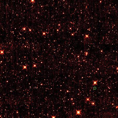 Wall Art - Photograph - Earth Trojan Asteroid And Starfield by Science Photo Library