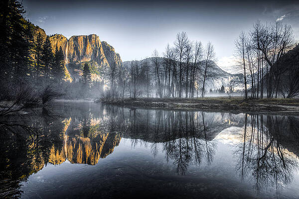 Eerie Valley under the Falls by Mike Lee Eerie Valley under the Falls by Mike Lee