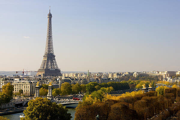 Wall Art - Photograph - Paris France The Eiffel Tower by Andy Myatt