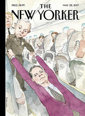 Wall Art - Painting - Ejected by Barry Blitt