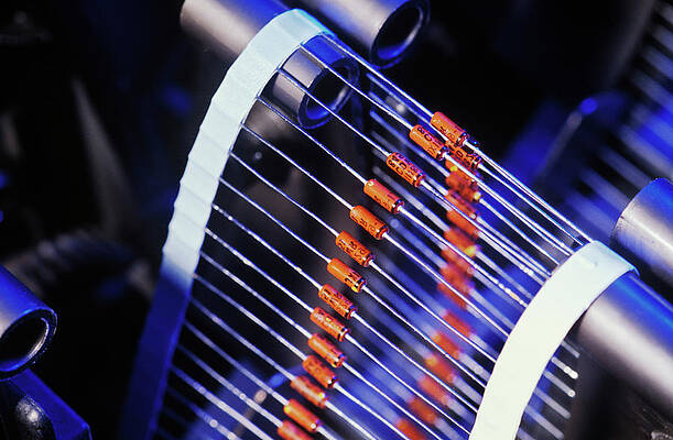 Wall Art - Photograph - Electrical Component Manufacture by Ton Kinsbergen/science Photo Library