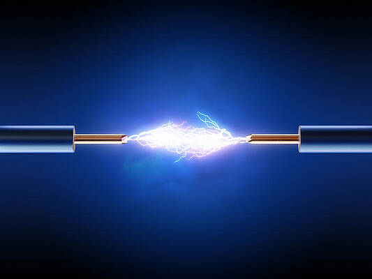 Wall Art - Photograph - Electric Current / Energy / transfer by Johan Swanepoel