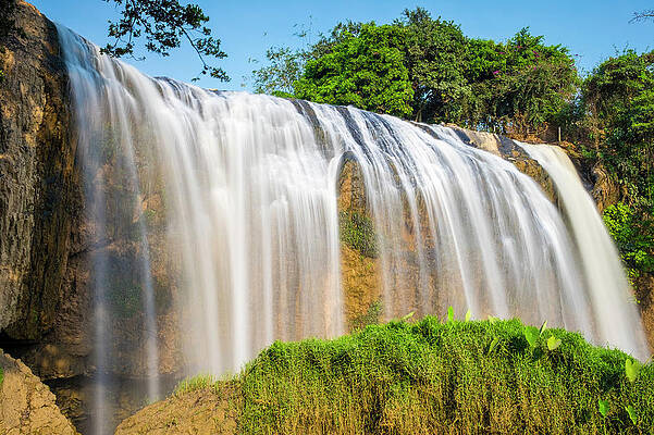Wall Art - Photograph - Elephant Falls, Lam Dong Province by Jason Langley
