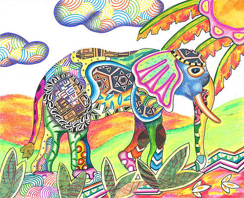 Enitan - Elephant by Michael Andrew Frain Enitan - Elephant by Michael Andrew Frain