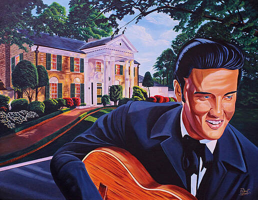 Elvis Presley's Famous Gates at Graceland Tote Bag by Billy Morris - Fine  Art America