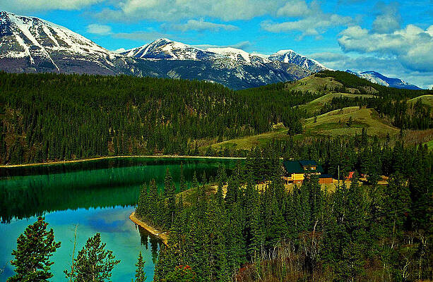Emerald Lake - Yukon by Juergen Weiss Emerald Lake - Yukon by Juergen Weiss