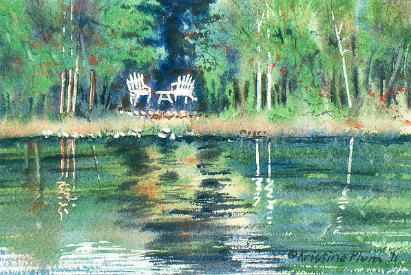 Emerald Reflections Study by Kristine Plum Emerald Reflections Study by Kristine Plum