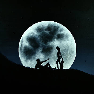 EROS UNDER A FULL MOON RISING by Ric Nagualero EROS UNDER A FULL MOON RISING by Ric Nagualero
