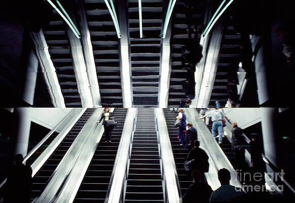 Escalator O'Hare XV by Thomas Carroll Escalator O'Hare XV by Thomas Carroll
