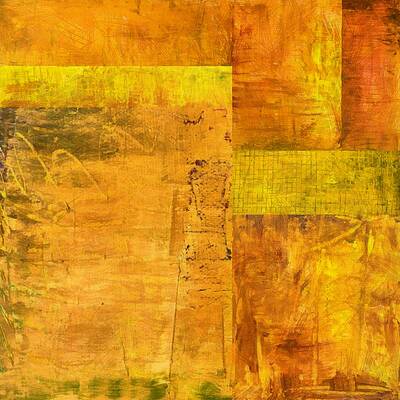 Wall Art - Painting - Essence of Yellow by Michelle Calkins