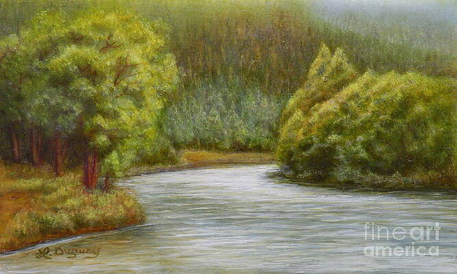 Santa Fe River by Lora Duguay Santa Fe River by Lora Duguay