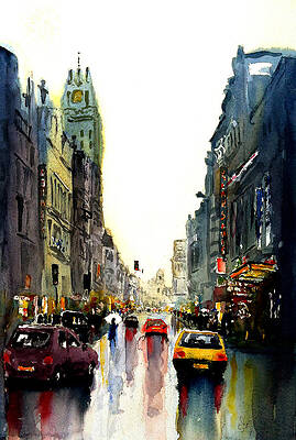 Evening in the city by Steven Ponsford Evening in the city by Steven Ponsford