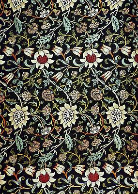 Wall Art - Digital Art - Evenlode Pattern in Green by Philip Ralley
