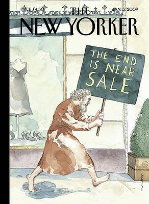 Wall Art - Painting - Everything Must Go by Barry Blitt