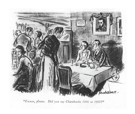 Wall Art - Drawing - Chambertin 1906 Or 1907 by E McNerney