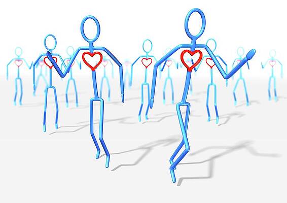 Wall Art - Photograph - Exercise And Cardiac Health by Science Photo Library
