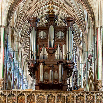 Wall Art - Photograph - Exeter's King of Instruments by Jenny Setchell