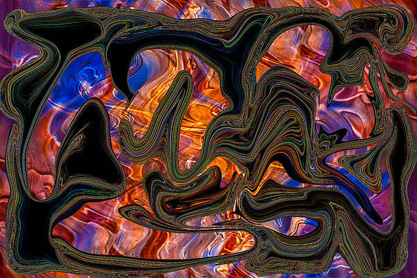 Wall Art - Painting - Experimentation by Omaste Witkowski