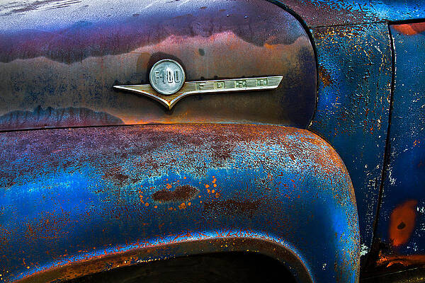 Wall Art - Photograph - F-100 Ford by Debra and Dave Vanderlaan