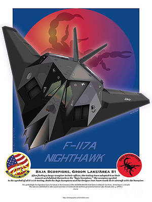 F-117 NIGHTHAWK BAJA SCORPIONS by Kenneth De Tore F-117 NIGHTHAWK BAJA SCORPIONS by Kenneth De Tore