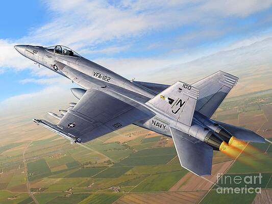 F-18E Over the Valley by Stu Shepherd F-18E Over the Valley by Stu Shepherd