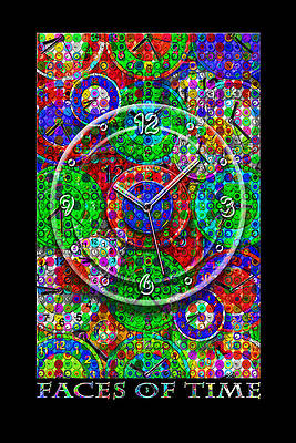 Wall Art - Digital Art - Faces Of Time 3 by Mike McGlothlen